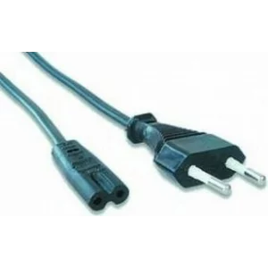 CABLU alimentare GEMBIRD casetofon, 1.8m, intrare Euro plug, iesire C7, bulk, black, &quot;PC-184/2&quot;