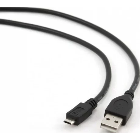 CABLU alimentare si date SPACER, USB 2.0 (T) la Micro-USB 2.0 (T),  1.8m, black, SPC-MUSB-6