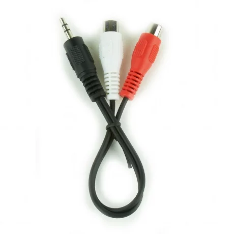 CABLU audio GEMBIRD Splitter (3.5 jack to 2 x stereo socket), 20cm &quot;CCA-406&quot;