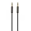 CABLU audio GEMBIRD  stereo (3.5 mm jack T/T),  1m, conectori auriti, black &quot;CCAP-444-1M&quot;
