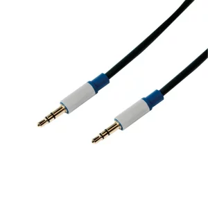 CABLU audio LOGILINK  stereo (3.5 mm jack T/T), 1.5m, premium, conectori auriti, negru &quot;BASC15&quot;