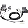 CABLU KVM D-LINK control 2 PC la 1 KVM, conector tip USB (T) x 2 | VGA (T) x 2 | 3.5 mm Jack (T) x 2, &quot;DKVM-222&quot;