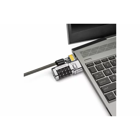 CABLU securitate KENSINGTON pt. notebook slot Nano, cifru cu patru discuri, conectare one-click,1.8m, cablu otel carbon, permite pivotare si rotire cablu, &quot;ClickSafe 2.0&quot; &quot;K68103EU&quot;