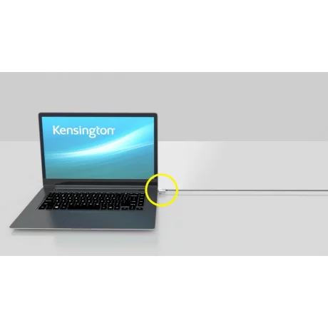 CABLU securitate KENSINGTON pt. notebook slot standard, cheie standard, conectare directa, 1.8m, cablu otel retractabil, 10mm,  permite rotire cablu, tehnologie Hidden Pin, &quot;MicroSaver 2.0&quot; &quot;K64423WW&quot;