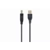 CABLU USB GEMBIRD pt. imprimanta, USB 2.0 (T) la USB 2.0 Type-B (T),  1m, black, CCP-USB2-AMBM-1M