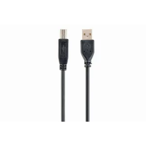 CABLU USB GEMBIRD pt. imprimanta, USB 2.0 (T) la USB 2.0 Type-B (T),  1m, black, CCP-USB2-AMBM-1M