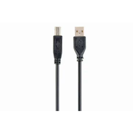 CABLU USB GEMBIRD pt. imprimanta, USB 2.0 (T) la USB 2.0 Type-B (T),  1m, black, CCP-USB2-AMBM-1M