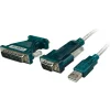 CABLU USB LOGILINK adaptor, 1.2m, cablu alb cu conectori albastri, UA0042A
