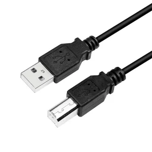CABLU USB LOGILINK pt. imprimanta, USB 2.0 (T) la USB 2.0 Type-B (T), 3m, black, CU0008B