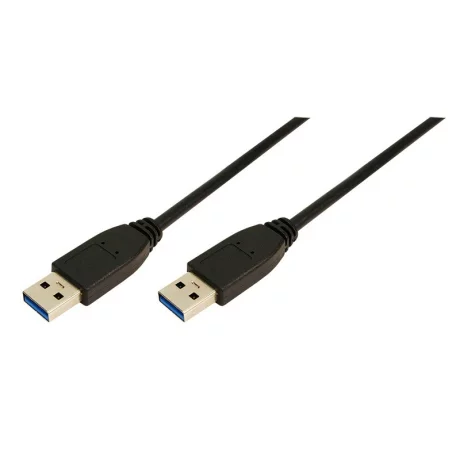 CABLU USB LOGILINK, USB 3.0 (T) la USB 3.0 (T), 1m, black, CU0038