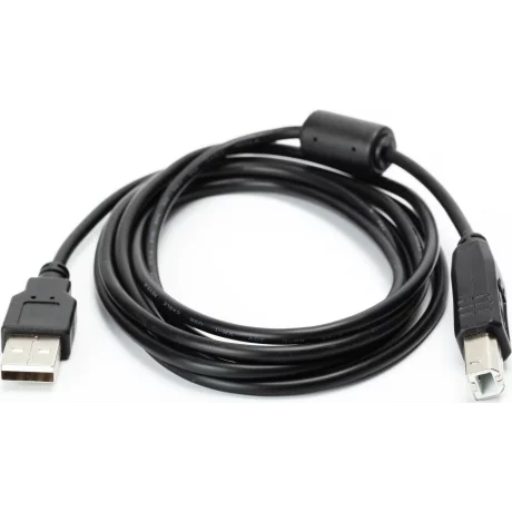 CABLU USB SPACER pt. imprimanta, USB 2.0 (T) la USB 2.0 Type-B (T), 1.8m, black, SPC-USB-AMBM-6