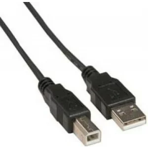 CABLU USB SPACER pt. imprimanta, USB 2.0 (T) la USB 2.0 Type-B (T), 3m, black, SPC-USB-AMBM-10