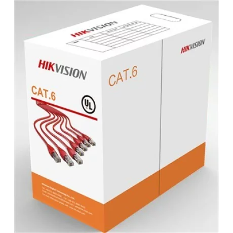 ROLA CABLU U/UTP HIKVISION, Cat6, 305 m, Cupru, solid, AWG23, &quot;DS-1LN6-UU&quot;