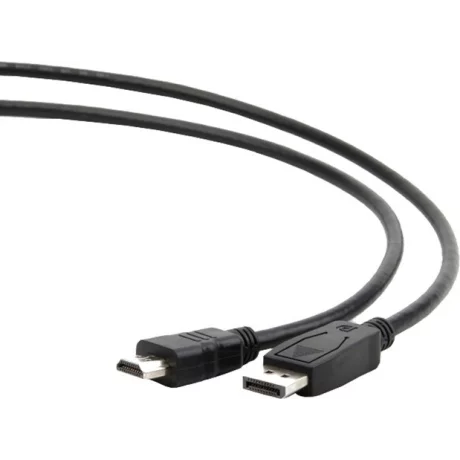 CABLU video GEMBIRD, adaptor DisplayPort (T) la HDMI (T), 3m, negru, &quot;CC-DP-HDMI-3M&quot;