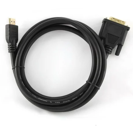 CABLU video GEMBIRD, adaptor HDMI (T) la DVI-D SL (T), 1.8m, negru, CC-HDMI-DVI-6