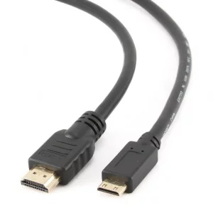 CABLU video GEMBIRD, adaptor HDMI (T) la Mini-HDMI (Type C)(T), 3m, conectori auriti, rezolutie maxima 4K DCI (4096 x 2160) la 60 Hz, negru, &quot;CC-HDMI4C-10&quot;
