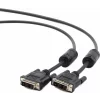 CABLU video GEMBIRD, DVI-D DL (T) la DVI-D DL (T), 1.8m, negru, &quot;CC-DVI2-BK-6&quot;