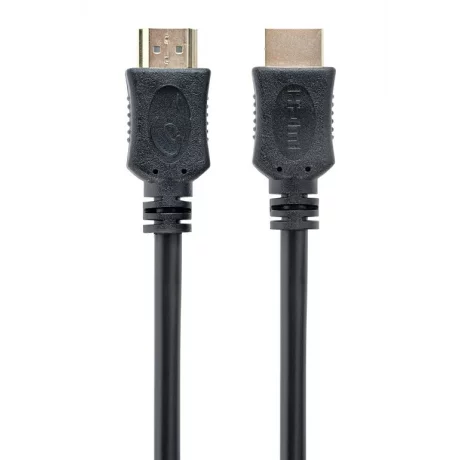 CABLU video GEMBIRD, HDMI (T) la HDMI (T), 0.5m, conectori auriti, rezolutie maxima 4K (3840 x 2160) la 60 Hz, negru, &quot;CC-HDMI4L-0.5M&quot;