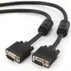 CABLU video GEMBIRD, VGA (T) la VGA (T), 10m, premium, dublu ecranat, negru, &quot;CC-PPVGA-10M-B&quot;