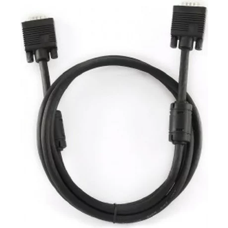CABLU video GEMBIRD, VGA (T) la VGA (T), 20m, premium, dublu ecranat, negru, &quot;CC-PPVGA-20M-B&quot;