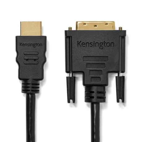 CABLU video KENSINGTON, DisplayPort 1.2 (T) la VGA (T), 1.8m, negru, &quot;K33024WW&quot;