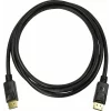 CABLU video LOGILINK, DisplayPort (T) la DisplayPort (T), 2m, conectori auriti, rezolutie maxima 8K (7680 x 4320) la 60 Hz, negru, &quot;CV0120&quot;