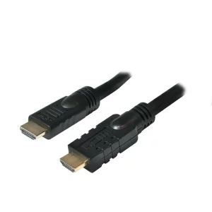 CABLU video LOGILINK, HDMI (T) la HDMI (T), 10m, conectori auriti, rezolutie maxima 4K UHD (3840 x 2160) la 30 Hz, negru, &quot;CHA0010&quot;