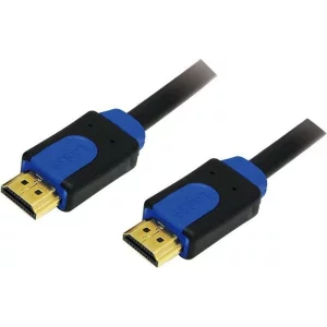 CABLU video LOGILINK, HDMI (T) la HDMI (T), 5m, premium, conectori auriti, rezolutie maxima 4K UHD (3840 x 2160) la 60 Hz, negru, &quot;CHB1105&quot;