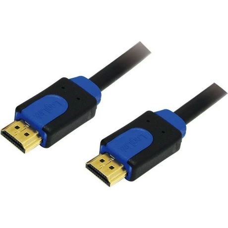 CABLU video LOGILINK, HDMI (T) la HDMI (T), 5m, premium, conectori auriti, rezolutie maxima 4K UHD (3840 x 2160) la 60 Hz, negru, &quot;CHB1105&quot;