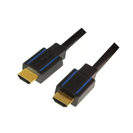 CABLU video LOGILINK, HDMI (T) la HDMI (T), 5m, premium, conectori auriti, rezolutie maxima 4K UHD (3840 x 2160) la 60 Hz, ver. 2.0b, w. ethernet, negru, blister, &quot;CHB006&quot;