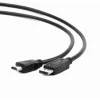 CABLU video SPACER, adaptor DisplayPort (T) la HDMI (T), 4K, 1.8m, Black, &quot;SPC-DP-HDMI-6&quot;