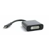 CABLU video SPACER, adaptor USB 3.1 Type-C (T) la DVI-I DL (M), 15cm, rezolutie maxima 4K UHD (3840 x 2160) la 30 Hz, silver, &quot;SP-CM-DVIF-01&quot;