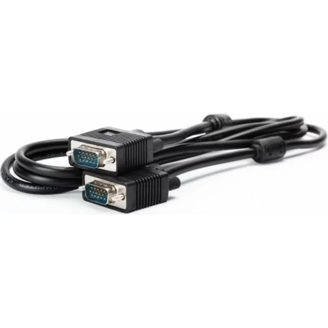 CABLU video SPACER, VGA (T) la VGA (T), 1.8m, dublu ecranat, negru, SPC-VGA-6