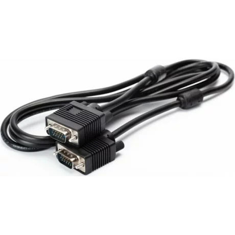 CABLU video SPACER, VGA (T) la VGA (T), 1.8m, dublu ecranat, negru, SPC-VGA-6