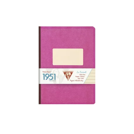 Caiet A5, capsat, 96 file, dictando, Clairefontaine