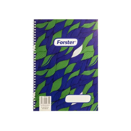Caiet A4 spirală 80 file Forster