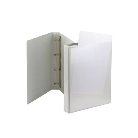 Caiet mecanic A4 cu buzunar 40 mm 4 inele