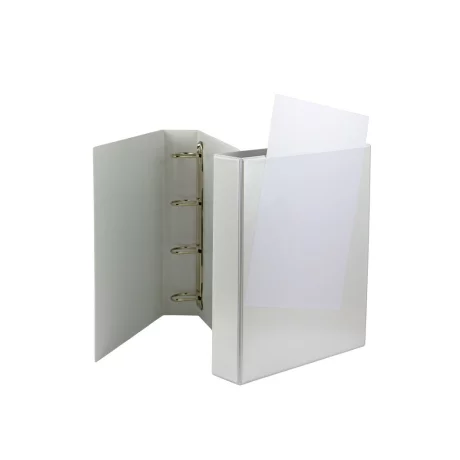 Caiet mecanic A4 cu buzunar 55 mm 4 inele