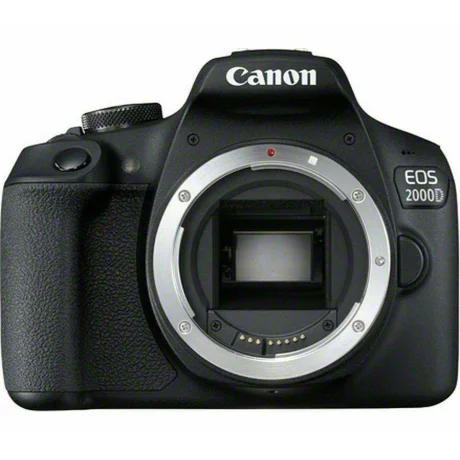 Camera foto CANON EOS 2000D, body, 24.1 Mpx, senzor CMOS, ecran 3&quot;,  WiFi, filmare full HD, montura Canon EF/EF-S, USB, GPS, NFC, mini HDMI, &quot;2728C026AA&quot;