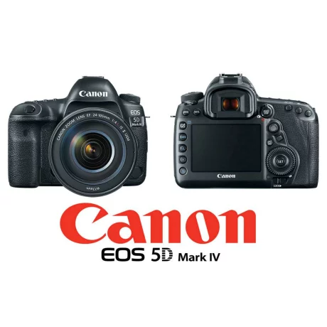 Camera foto CANON EOS-5D IV + obiectiv 24-105mm 1:4L IS II USM, DSLR, 30Mpx, sensor full frame CMOS (36 x 24 mm),rezolutie 6720 x 4480, JPEG (Exif v.2.3), video 4K , LCD 3.2# touchscreen, USB 3.0, GPS, WIFI, negru. &quot;1483C028AA&quot;