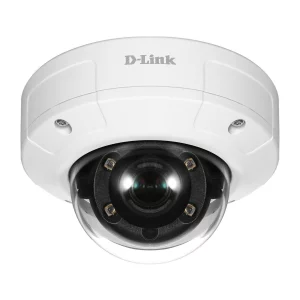 CAMERA IP D-Link, dome, pt. interior | exterior, dist. IR 20 m, tip lentila fixa 2.8 mm, 5 Mpx, cu fir, microfon nu, PoE da, carcasa metal, slot SD card da, &quot;DCS-4605EV&quot; (include timbru verde 0.75 lei)