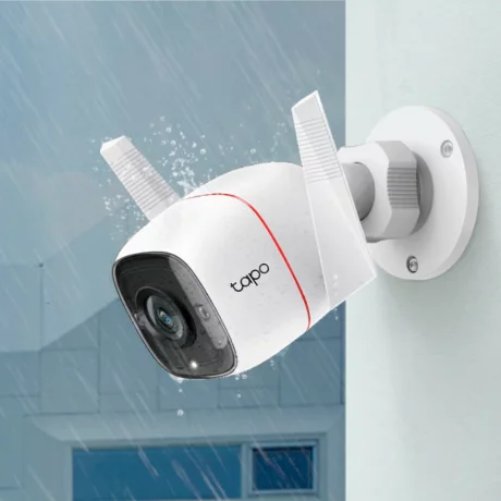 CAMERA IP Exterior TP-LINK , IP66, dist. IR 30 m, slot SD card, Tapo C310