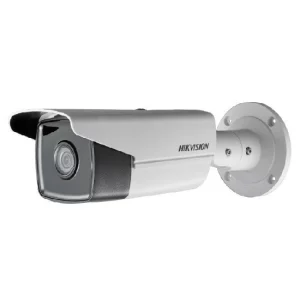 CAMERA IP HIKVISION, bullet, pt. exterior, dist. IR 80 m, tip lentila fixa 2.8 mm, 4 Mpx, cu fir, PoE, carcasa metal, slot SD card, &quot;DS-2CD2T43G0-I8-28&quot;