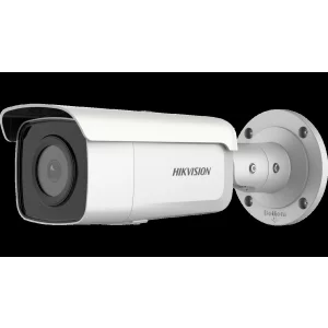 CAMERA IP HIKVISION, bullet, pt. exterior, dist. IR 80 m, tip lentila fixa 2.8 mm, 4 Mpx, cu fir, PoE, carcasa metal, slot SD card, &quot;DS-2CD2T46G2-4I-28&quot;