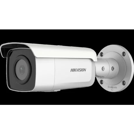 CAMERA IP HIKVISION, bullet, pt. exterior, dist. IR 80 m, tip lentila fixa 2.8 mm, 4 Mpx, cu fir, PoE, carcasa metal, slot SD card, &quot;DS-2CD2T46G2-4I-28&quot;