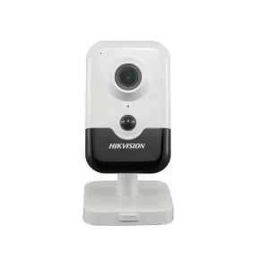 CAMERA IP HIKVISION, cube, pt. interior, dist. IR 10 m, tip lentila fixa 2.8 mm, 2 Mpx, cu fir, wi-fi, microfon, carcasa plastic, slot SD card, &quot;DS-2CD2423G0-IW28W&quot;