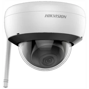 CAMERA IP HIKVISION, dome, pt. exterior, dist. IR 30 m, tip lentila fixa 2.8 mm, 4 Mpx, cu fir, wi-fi, microfon, PoE, carcasa metal, slot SD card, &quot;DS-2CD2141G1-IDW1D&quot;