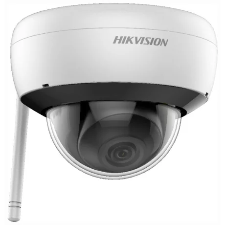 CAMERA IP HIKVISION, dome, pt. exterior, dist. IR 30 m, tip lentila fixa 2.8 mm, 4 Mpx, cu fir, wi-fi, microfon, PoE, carcasa metal, slot SD card, &quot;DS-2CD2141G1-IDW1D&quot;