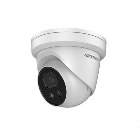 CAMERA IP HIKVISION, turret, pt. exterior, dist. IR 30 m, tip lentila fixa 2.8 mm, 8 Mpx, cu fir, microfon, PoE, carcasa metal, slot SD card, &quot;DS-2CD2386G2-IU-28&quot;