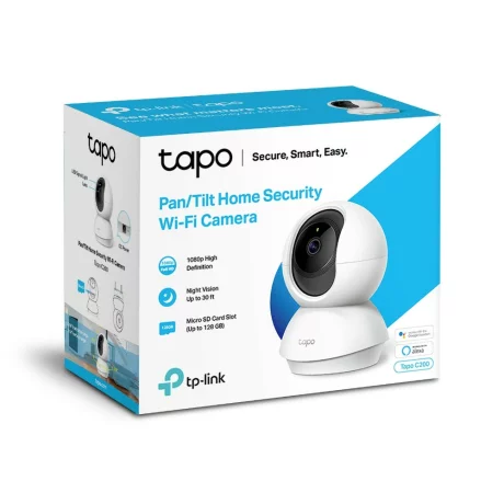 Camera IP wireless 1080p HD, zi/noapte, 2-way audio,360 grade rotatie, senzor miscare, TP-LINK Tapo C200